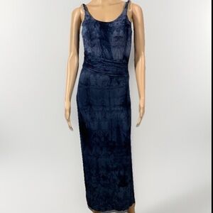 Tahari Women’s XS Tie Dye Slip Maxi Dress Beach Resortwear